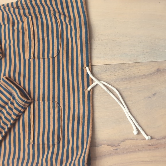 Striped Hooded Pullover - Picture 4 of 7